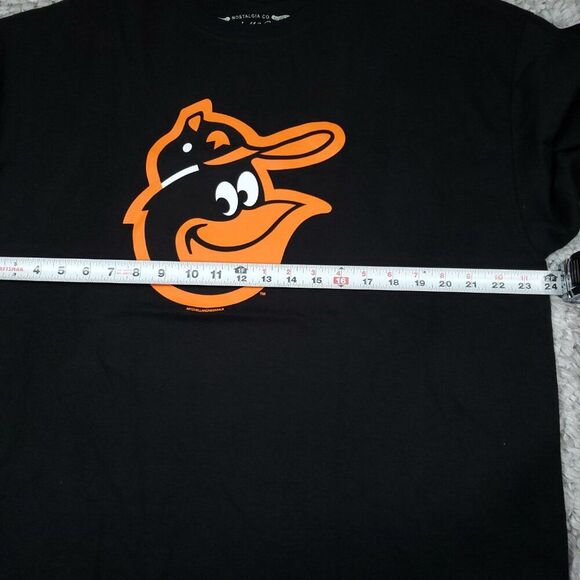 Baltimore Orioles Mitchell & Ness Cooperstown Collection Black Logo T-Shirt XL - Picture 5 of 6